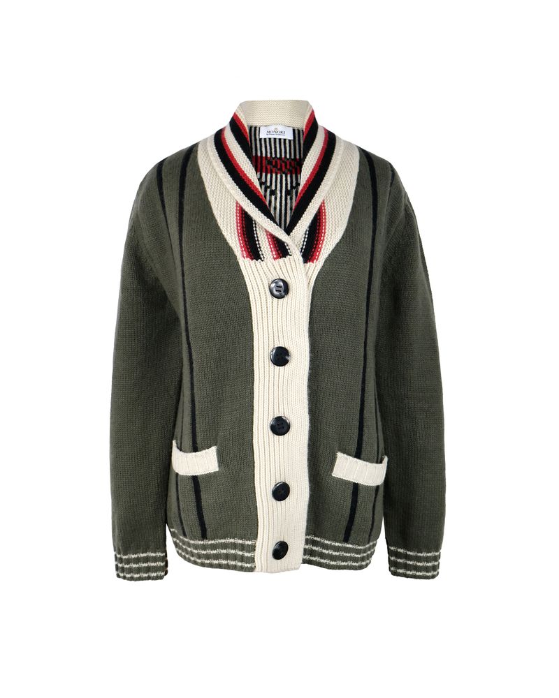 ACE OF CUP CARDIGAN KHAKI