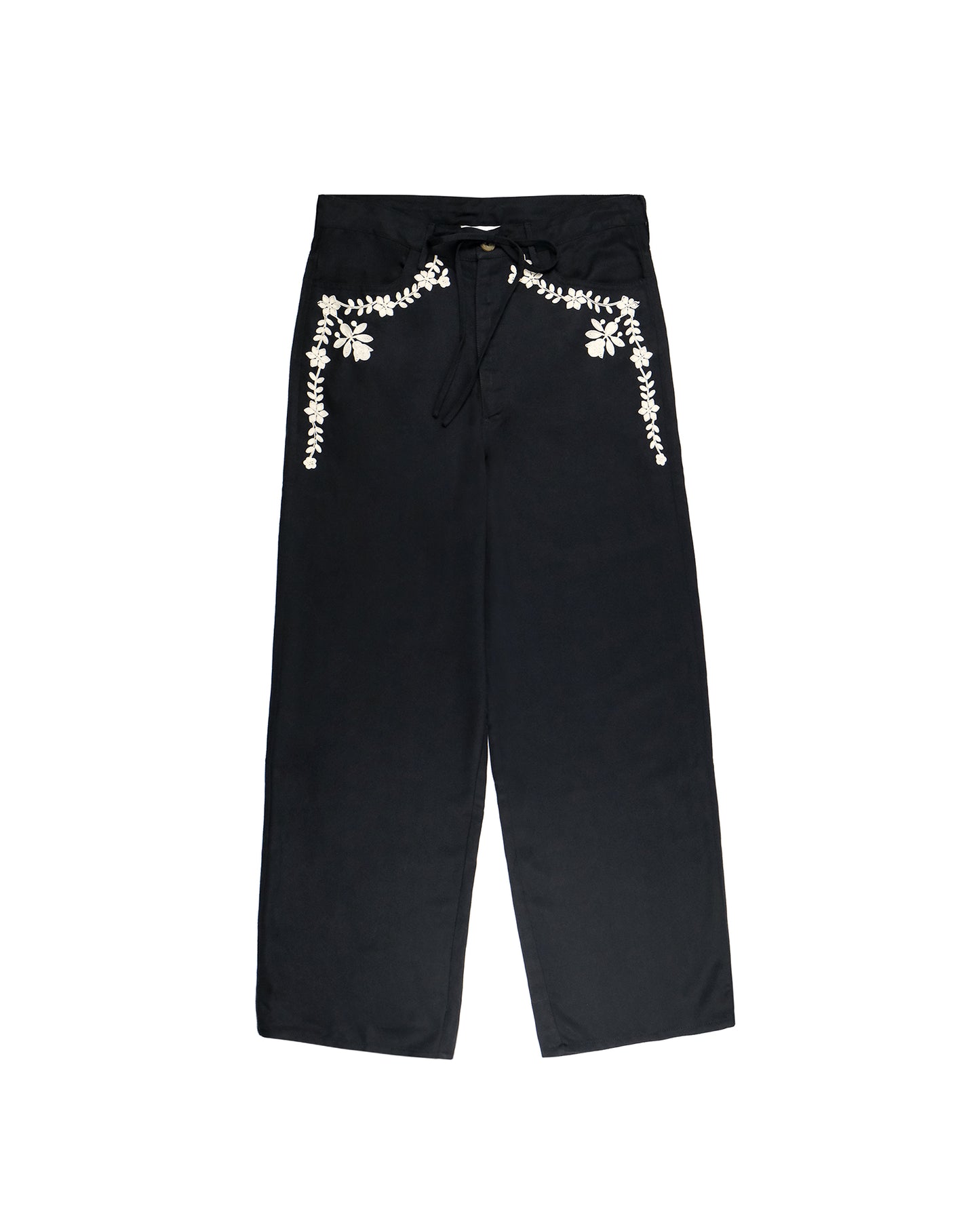 BRONCO PANTS - BLACK