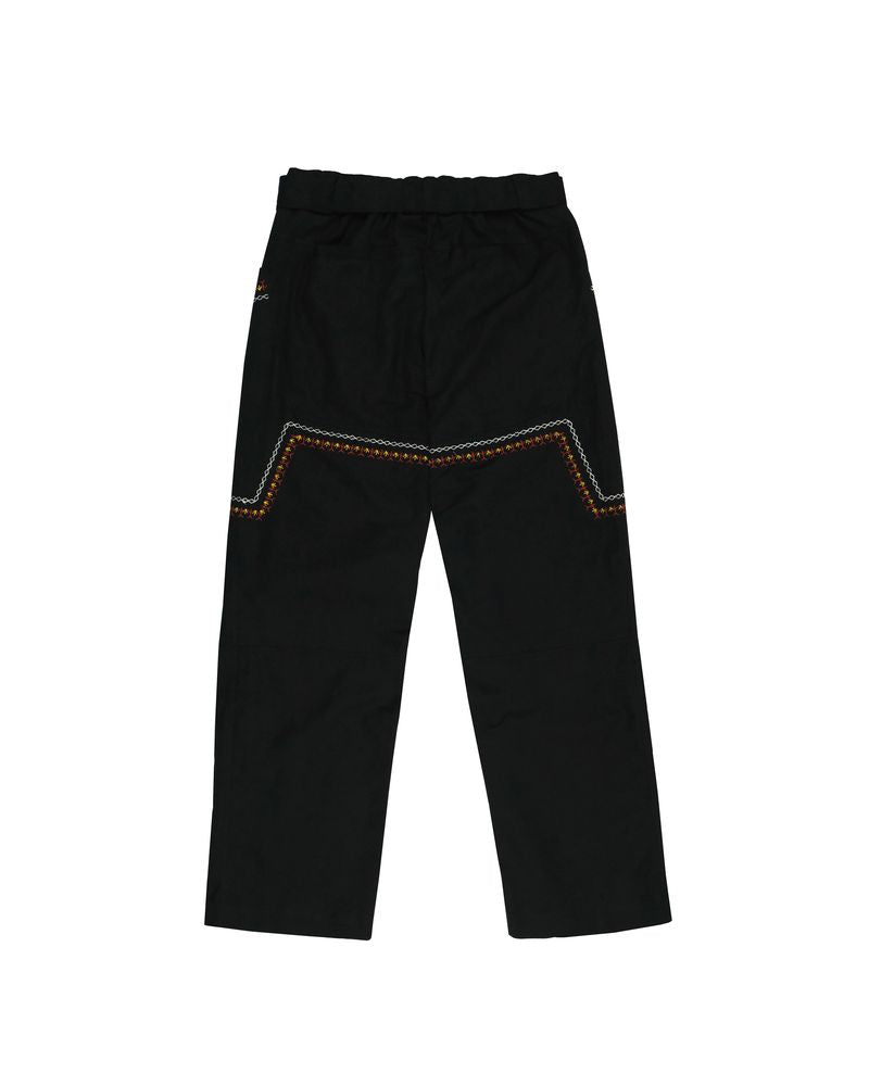 BHUTAN PANTS COTTON BLACK