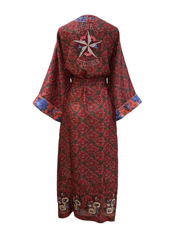 KING PATCHWORK RED DRESS