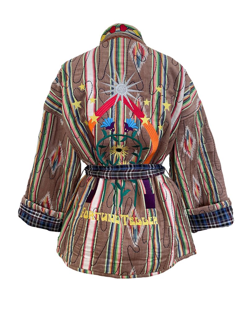 SANTAFE CARAMEL KIMONO