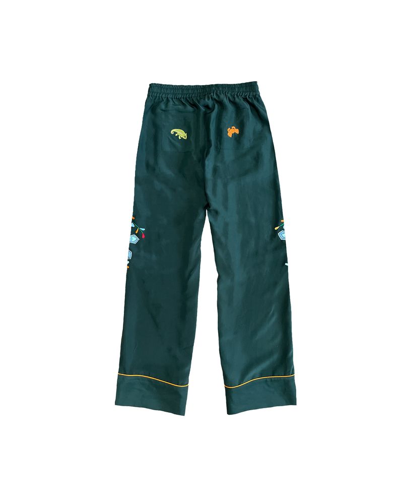 THE WORLD GREEN PANTS PYJAMA