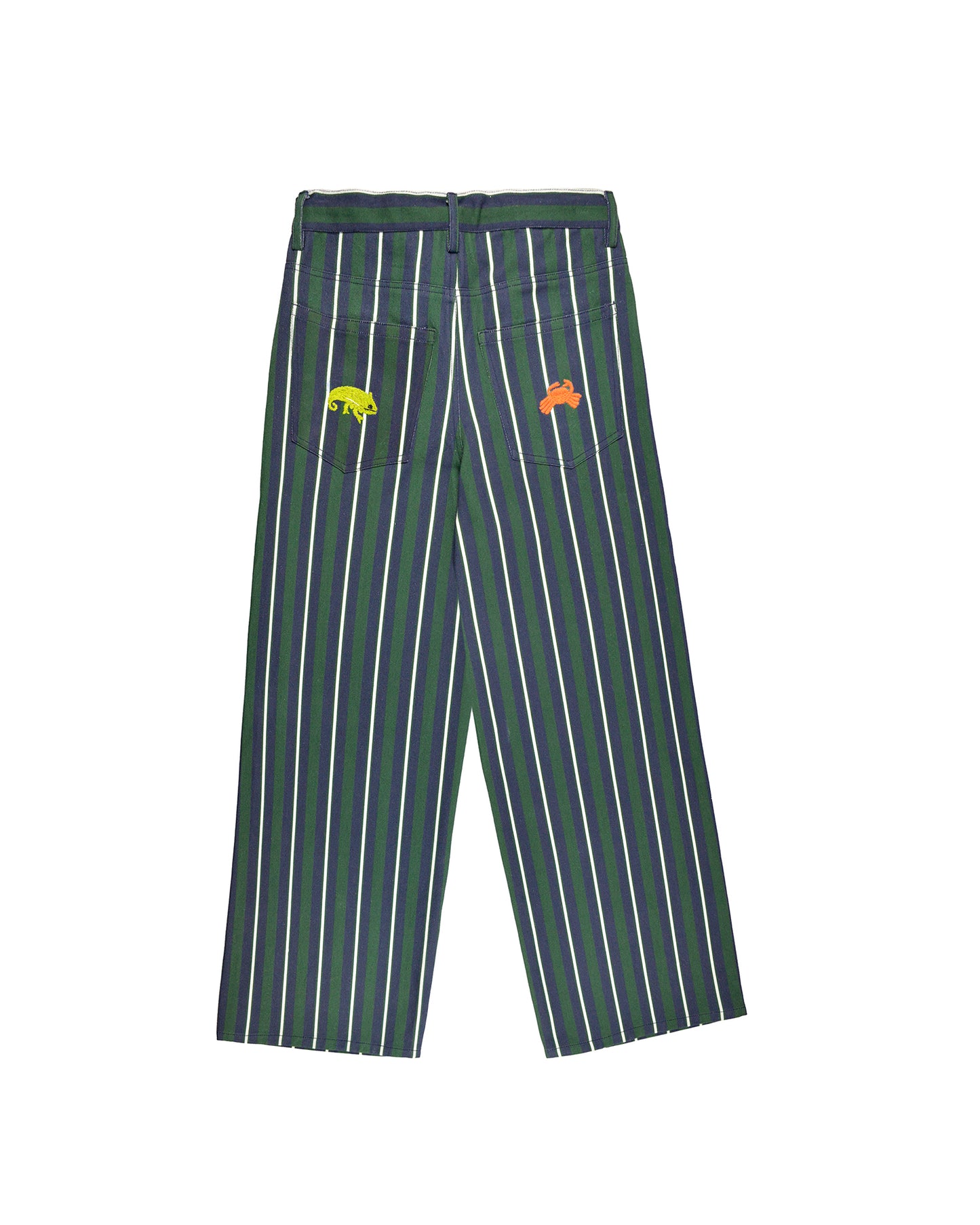 VEGAS PANTS - NAVY GREEN