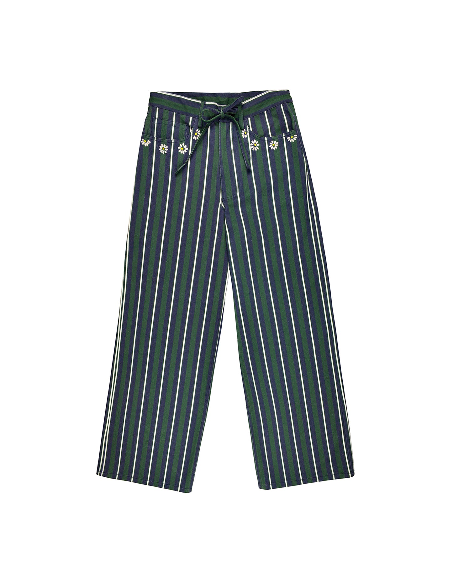 VEGAS PANTS - NAVY GREEN